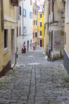 Old Town in Piran, Slovenia 