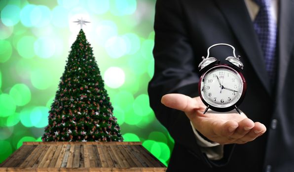 Time to celebrate in Christmas event, Holiday business concept