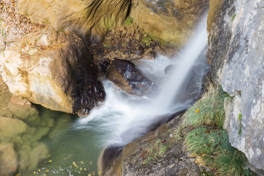 Waterfall at Mixnitz in Styria, Austria