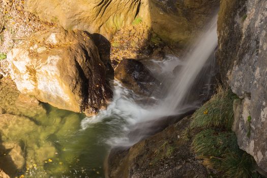 Waterfall at Mixnitz in Styria, Austria