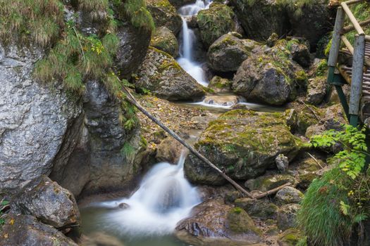 Waterfall at Mixnitz in Styria, Austria