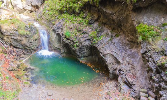 Waterfall at Mixnitz in Styria, Austria