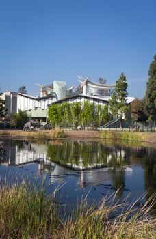 LOS ANGELES, CA/USA - NOVEMBER 29, 2014: Los Angeles County Museum of Art. The Los Angeles County Museum of Art (LACMA) is an art museum in Los Angeles.