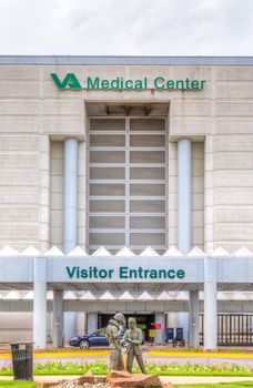 MINNEAPOLIS, MN/USA - JUNE 22, 2014: The Minneapolis VA Medical Center. Veterans Affairs Hospitals are part of the United States Department of Veterans Affairs.