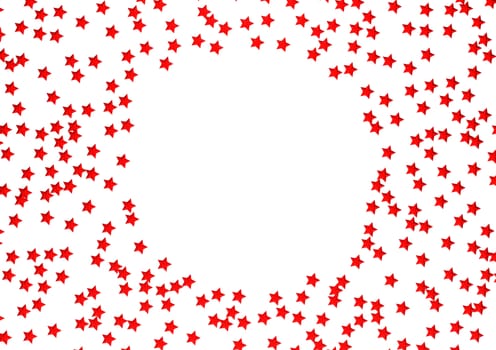 Abstract modern Holiday white background with stars.