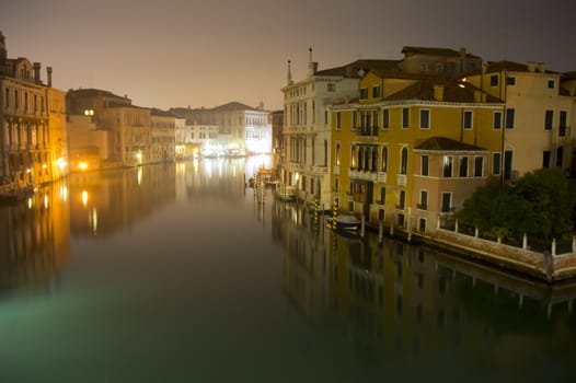 Venice, Night Reflection