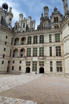 Castle of Chambord in Cher Valley, France