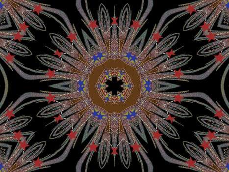 Digital computer graphic - decorative background for design.