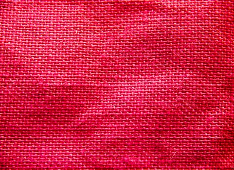 Woven fabric seen up close in front