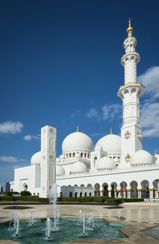 Abu Dhabi Sheikh Zayed White Mosque