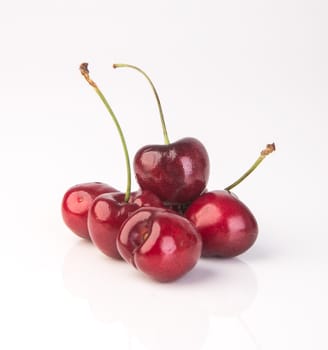 cherry. cherry berry on a background