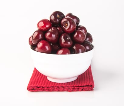 cherry. cherry berry on a background