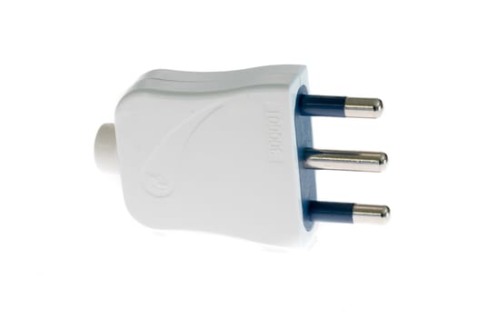 Withe Italian plug 16 ampere and adapter