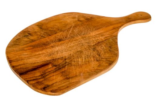 wooden cutting board made by olive wood