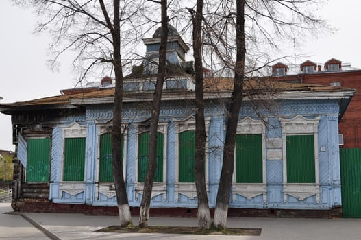 Monument of wooden architecture of the second half 19v. Tyumen, Russia