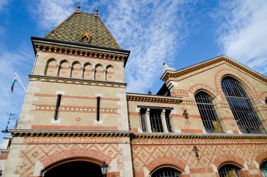 Central market hall (V��s��rcsarnok ) in Budapest