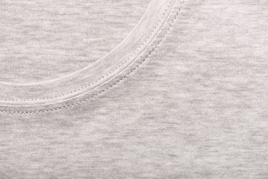 Gray fabric texture. Clothes background. Close up