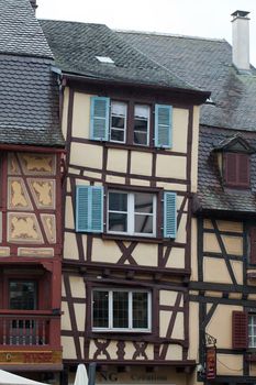 Half timbered houses of Colmar, Alsace, France