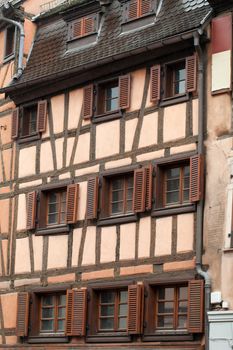 Half timbered houses of Colmar, Alsace, France