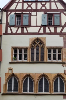 Half timbered houses of Colmar, Alsace, France