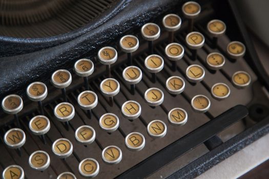 Typewriter Keyboard Fonts of the old version of an old typewriter.