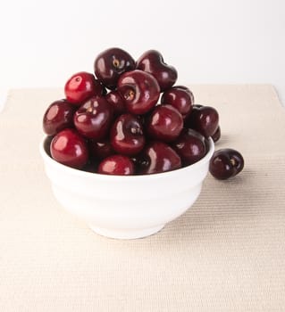 cherry. cherry berry on a background