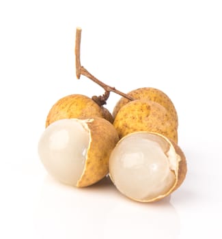 longan. fresh longan on the background