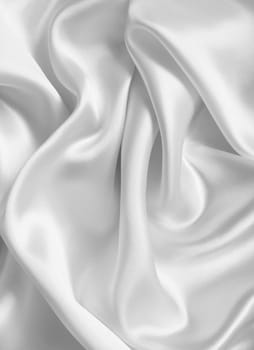 Smooth elegant white silk can use as wedding background 