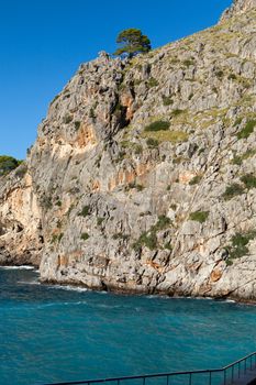 Torrent de Pareis - Sa Calobra bay in Majorca Spain