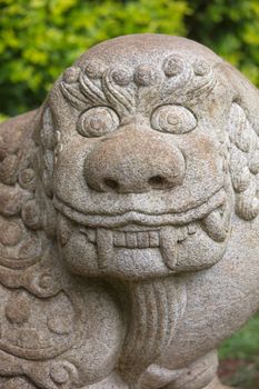 Chinese Stone Chimera Known as a Qilin