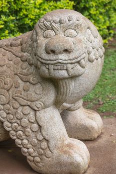 Chinese Stone Chimera Known as a Qilin