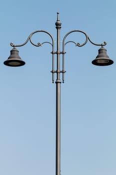 Ornamental Street Lamp in the village walkway