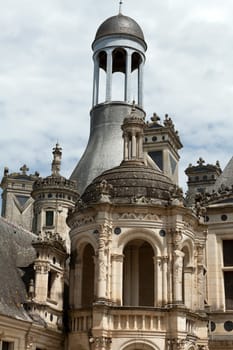 Castle of Chambord in Cher Valley, France