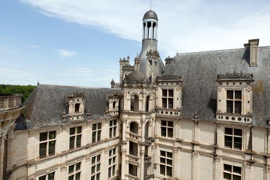 Castle of Chambord in Cher Valley, France