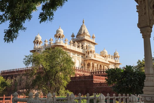 Jaswant Thada Memorial in Jodhpur, Rajasthan State, India