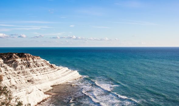 stairs Turks Sicilian coast near Agrigento