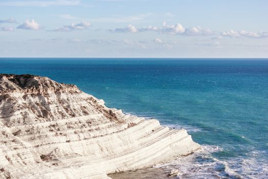 stairs Turks Sicilian coast near Agrigento