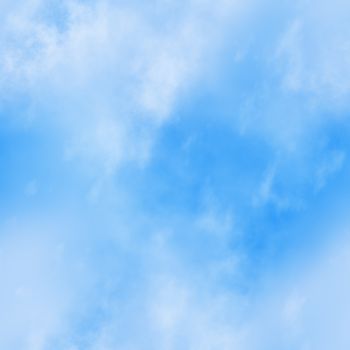 Seamless texture of a blue sky background.
