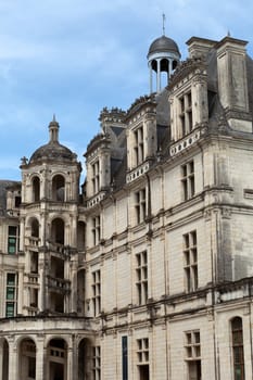 Castle of Chambord in Cher Valley, France