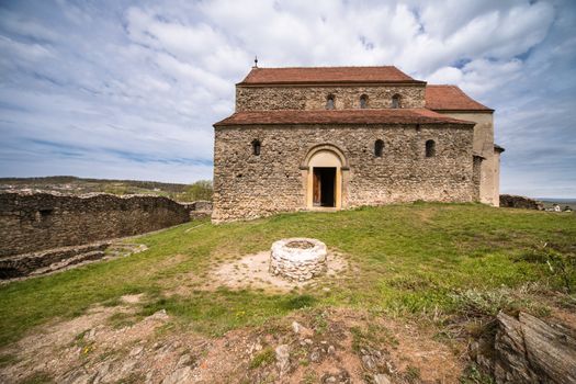 Fortified Church in Cisnadioara, near Sibiu.
