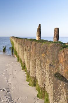 Beach on the North Frisian Island Amrum in Germany