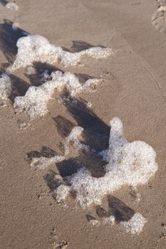 Beach on the North Frisian Island Amrum in Germany