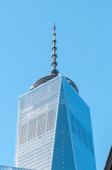 NEW YORK - Dec 26, 2014: scenery near World Trade Center in New York City  NY  USA aka ground zero