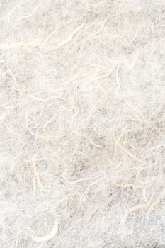 The texture of white color mulberry paper