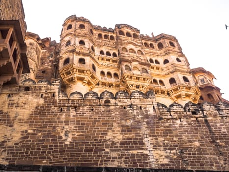 Mehrangarh Fort and Palace in Jodhpur, Rajasthan, India
