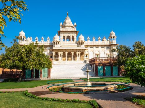 Muasoleum of Maharaja Jaswant Sing II in Jodhpur, Rajasthan, India