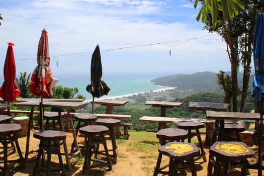 View over Phuket towards Karon beach