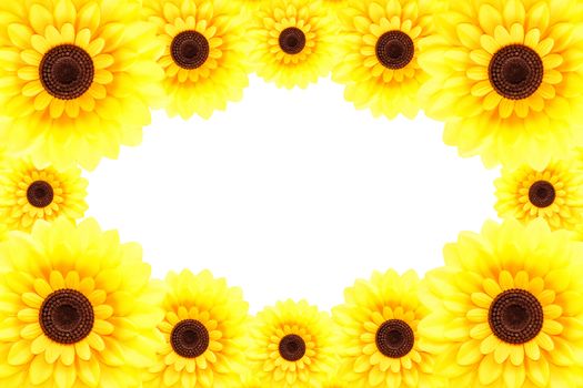 Sunflower frame