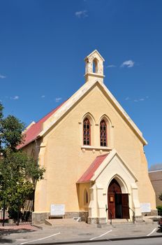 Big Trek museum in the historical Dutch Reformed Mission church in Beaufort West in the Northern Cape Province of South Africa
