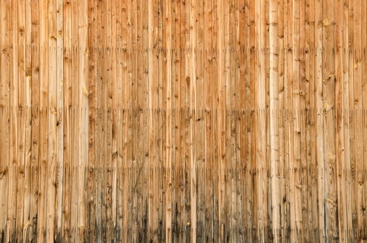 Old vertical wood planks with screws texture 